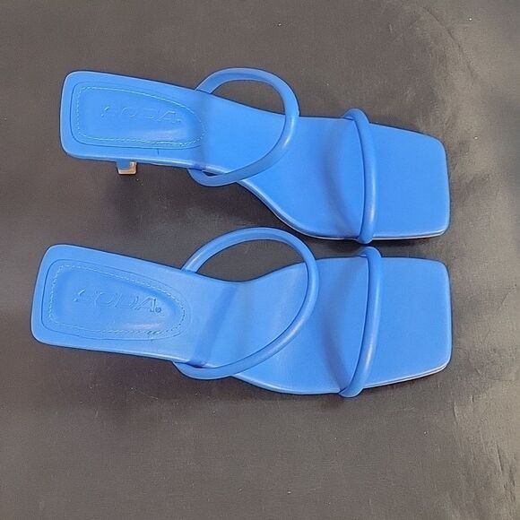 BRAND NEW SODA TWO-STRAP HEELED WOMEN"S SANDALS - Picture 9 of 16